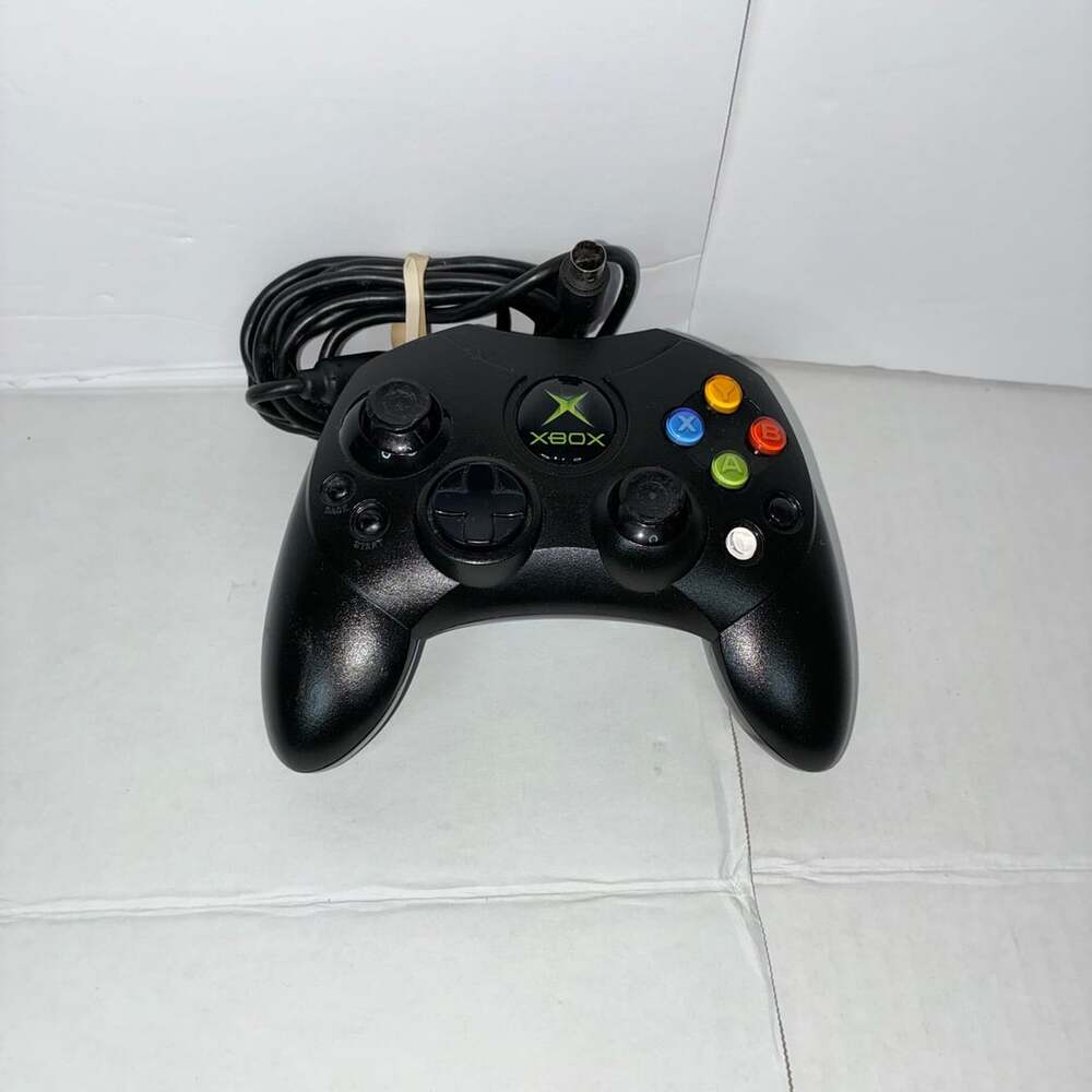 Microsoft Original Xbox Controller S Wired Black